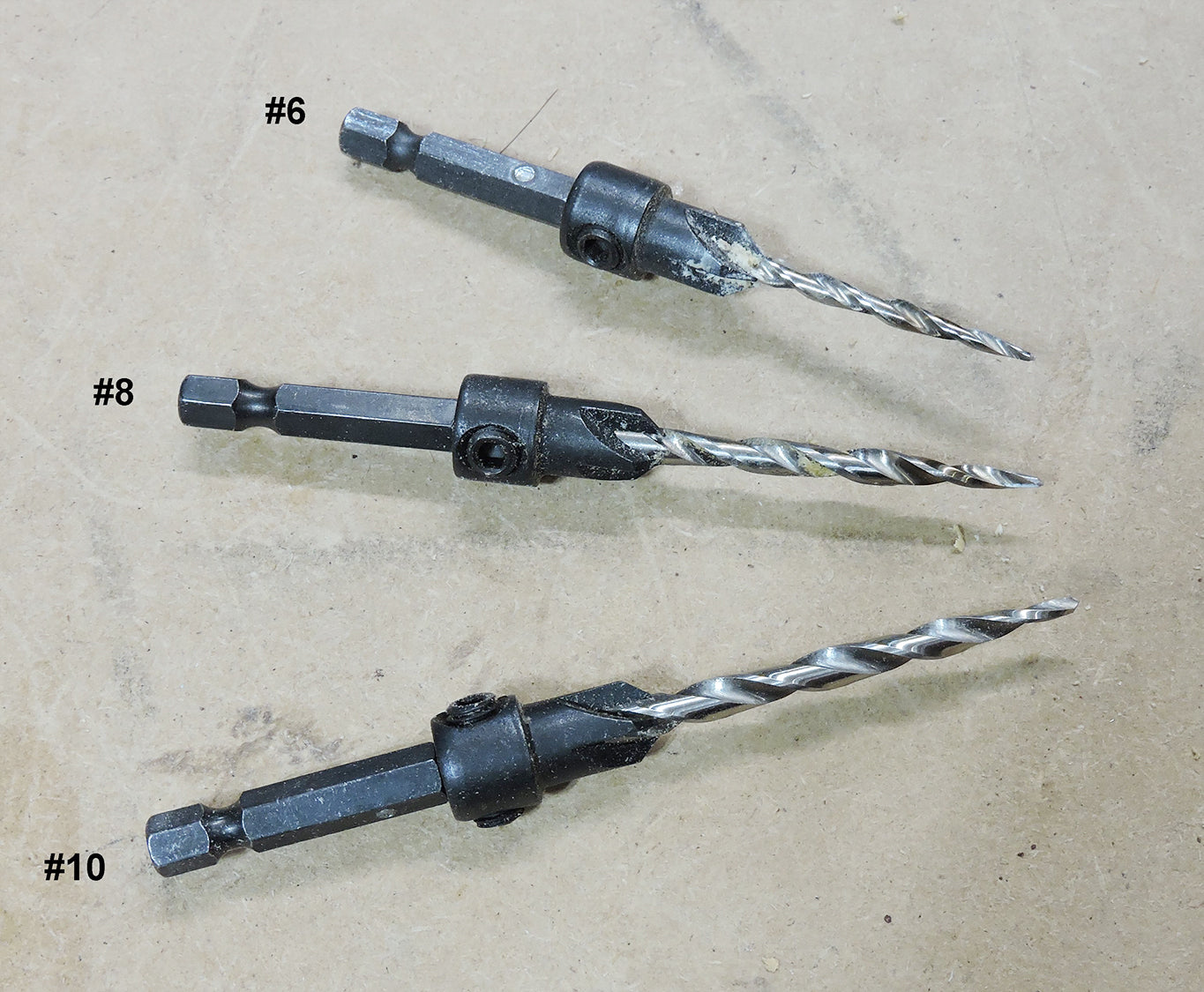 Countersink Drill Bit Set