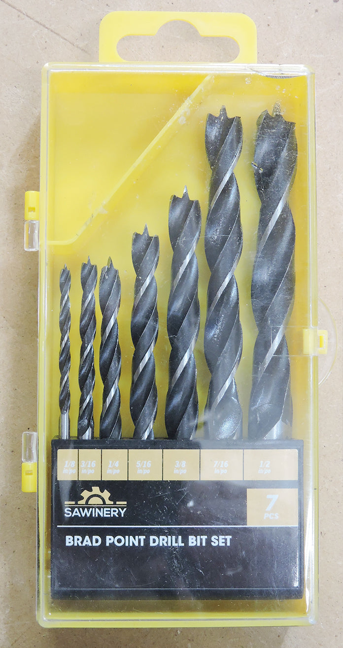 Brad Point Drill Bits