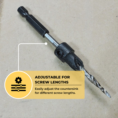 Countersink Drill Bit Set