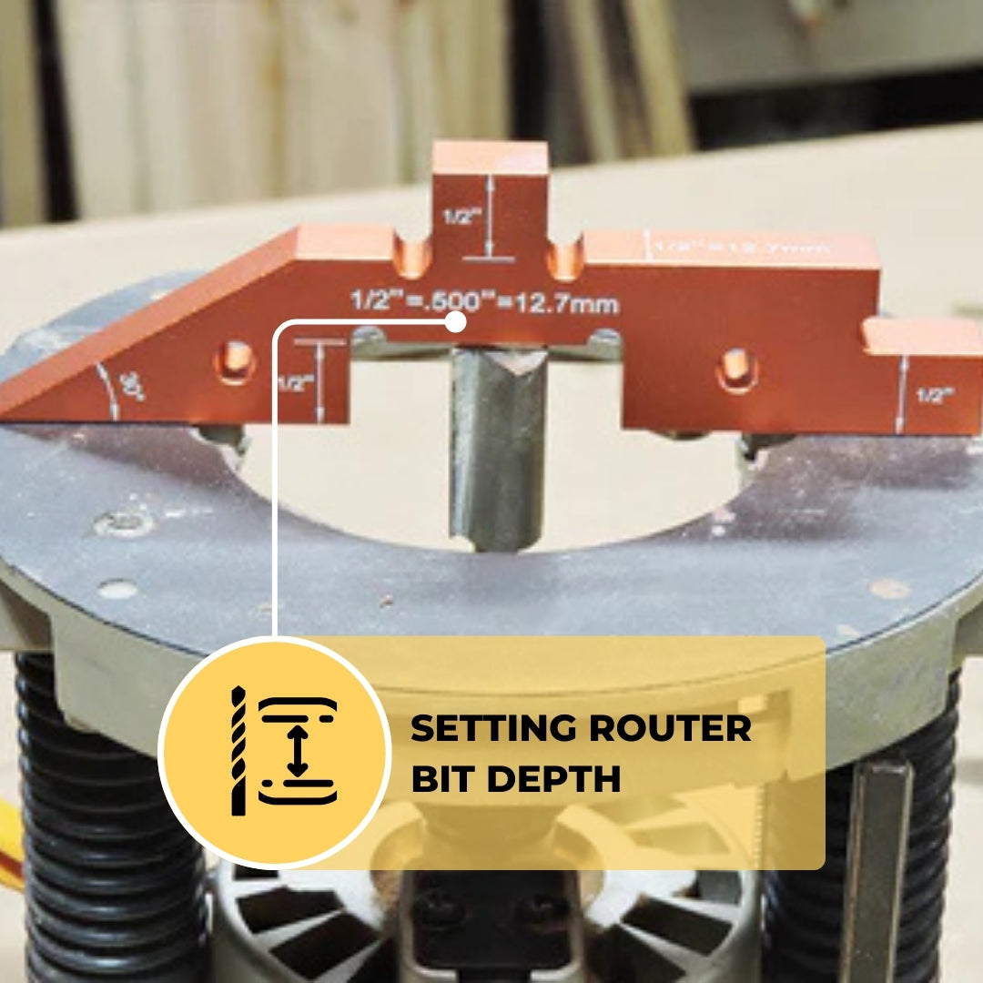 Router Table Setup Bars