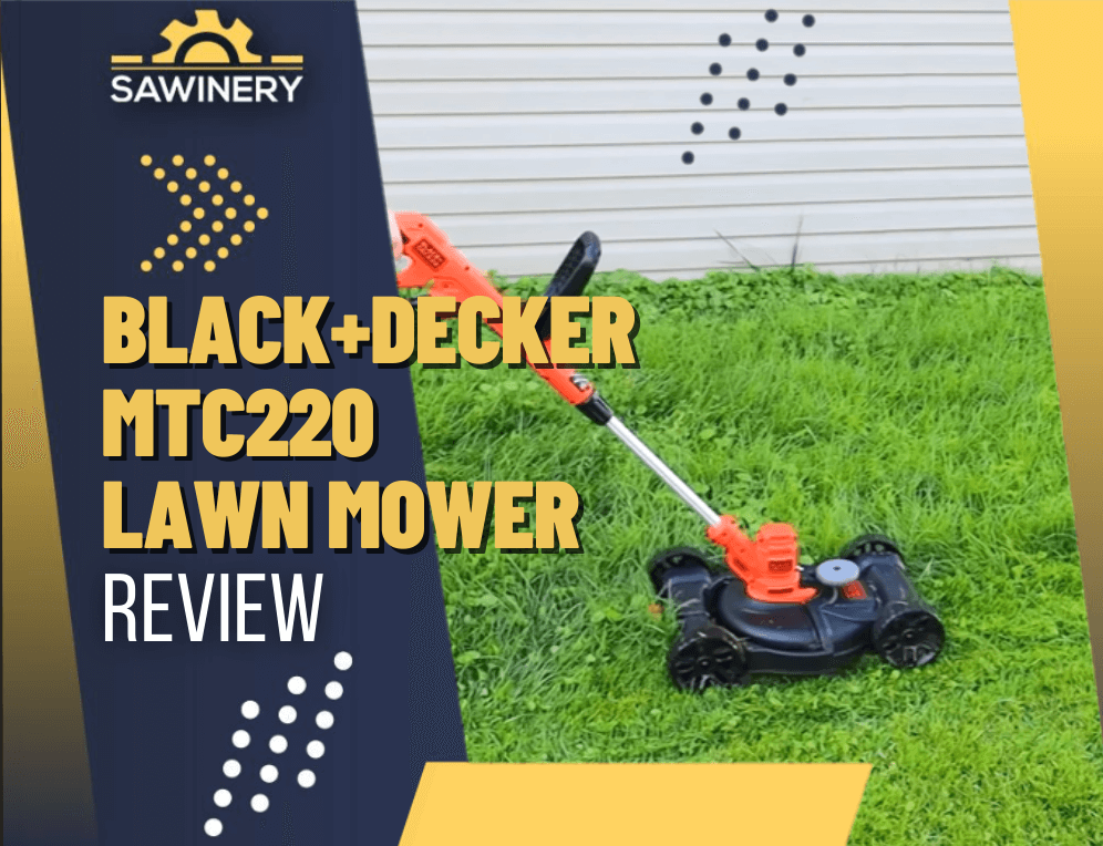 Black+Decker MTC220 Lawn Mower Review [2023]